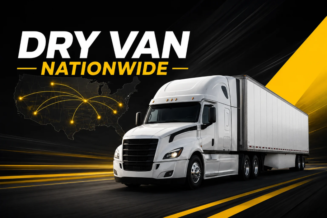 Dry van trucking